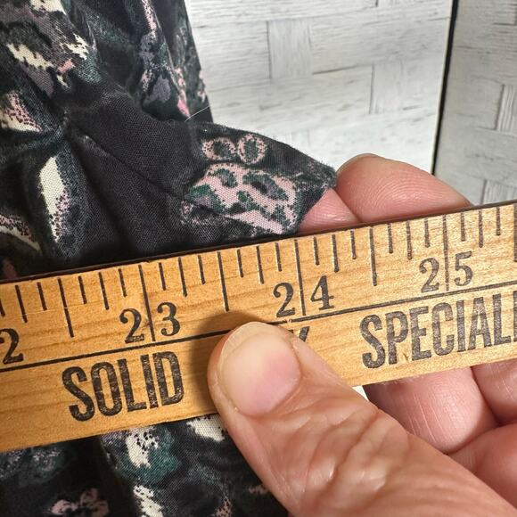 Lane Bryant womens blouse cottagecore eyelet ribbon embroidered bohemian plus SZ - Picture 9 of 10